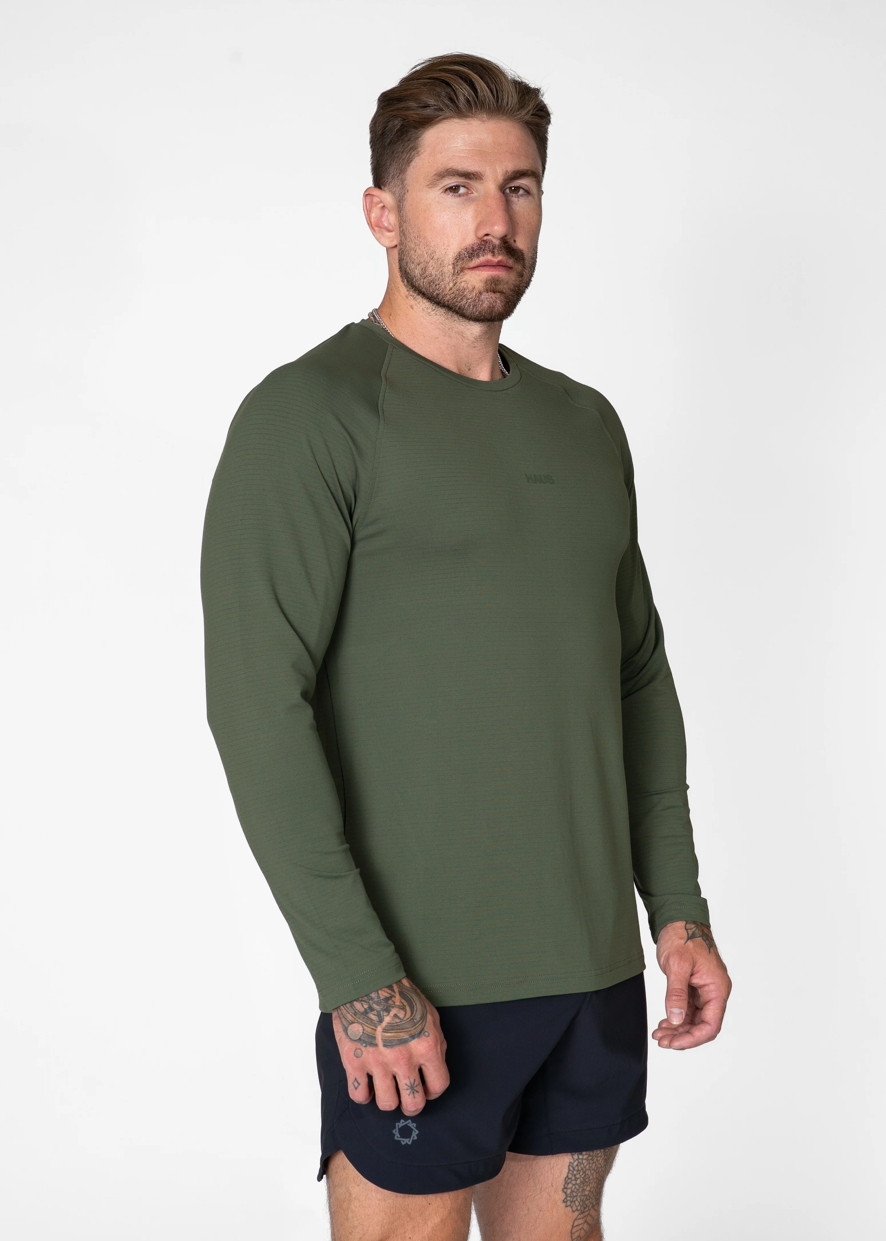 Essentials Long Sleeve Athletic Fitted Tee Pack - Image 4