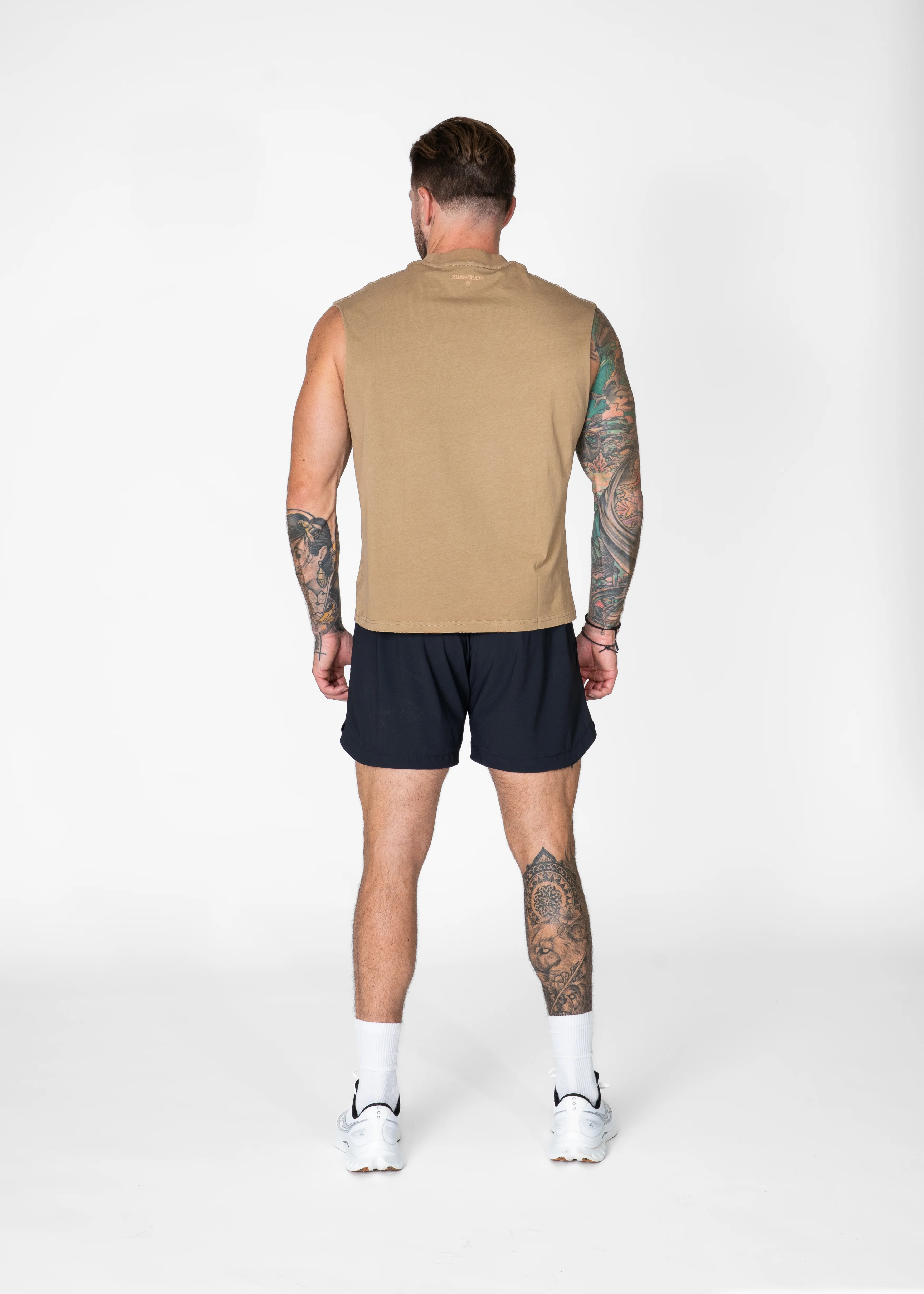 Vintage Cropped Relaxed Cut Off Tee - Image 10