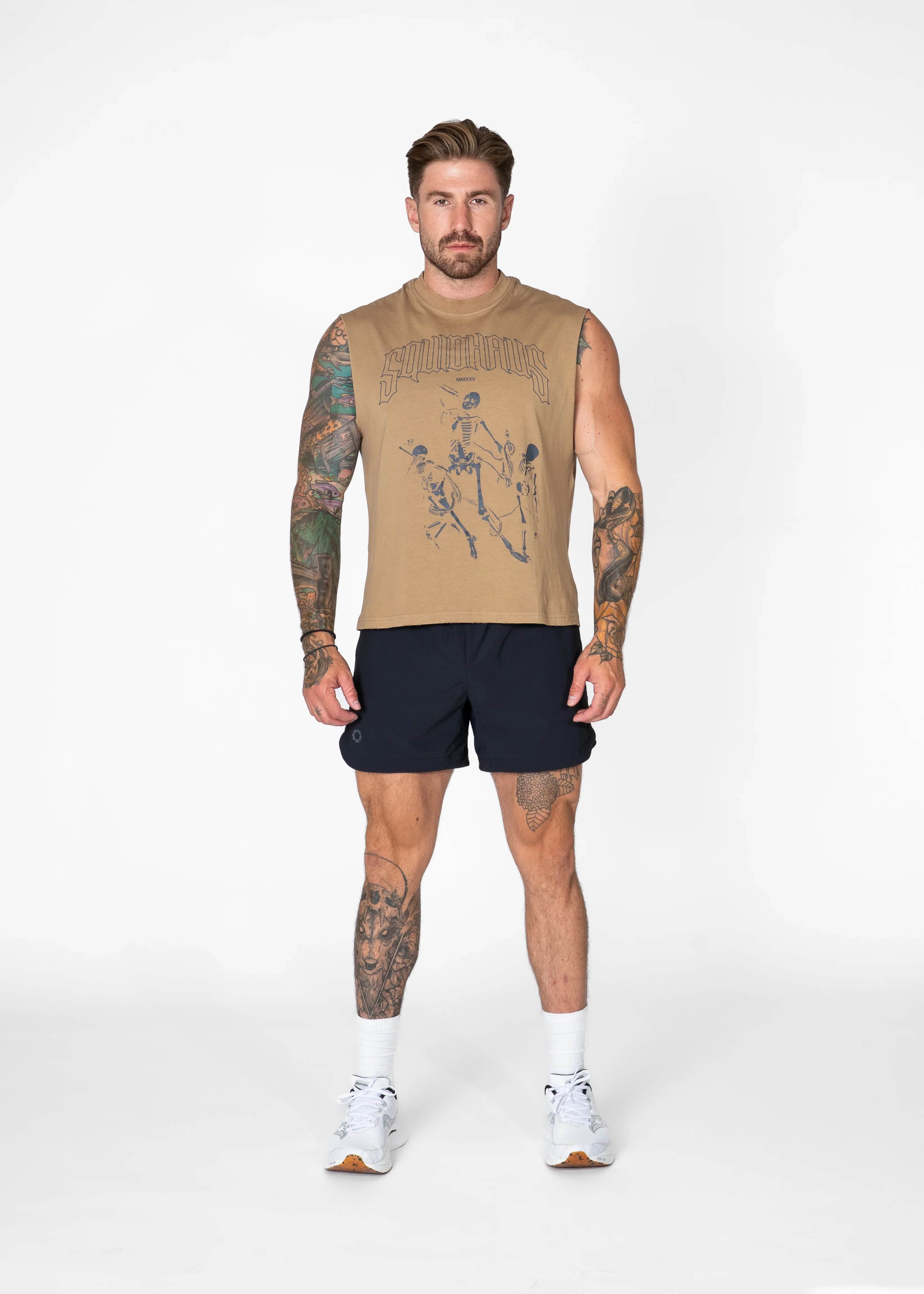 Vintage Cropped Relaxed Cut Off Tee - Image 12