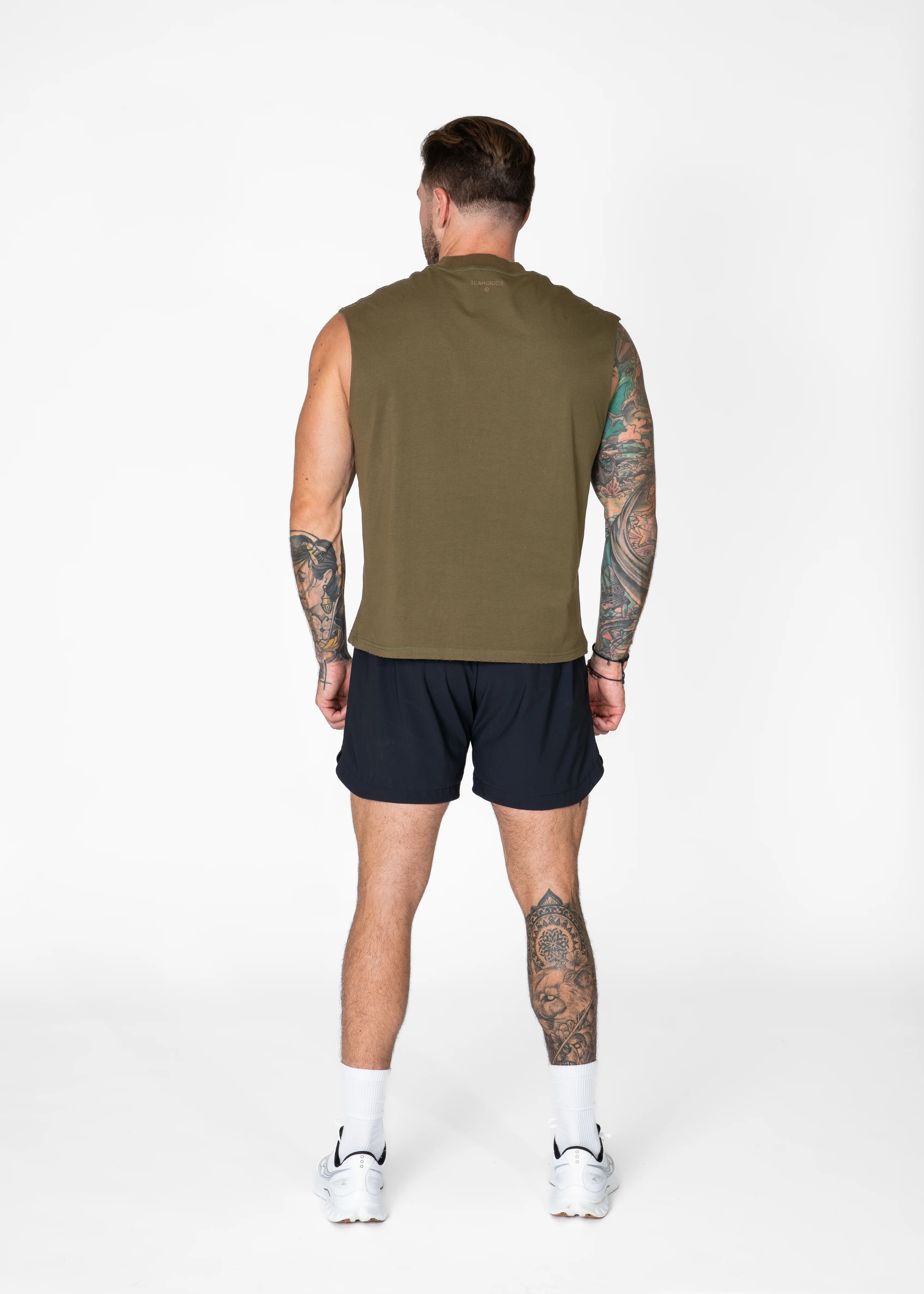 Vintage Cropped Relaxed Cut Off Tee - Image 14