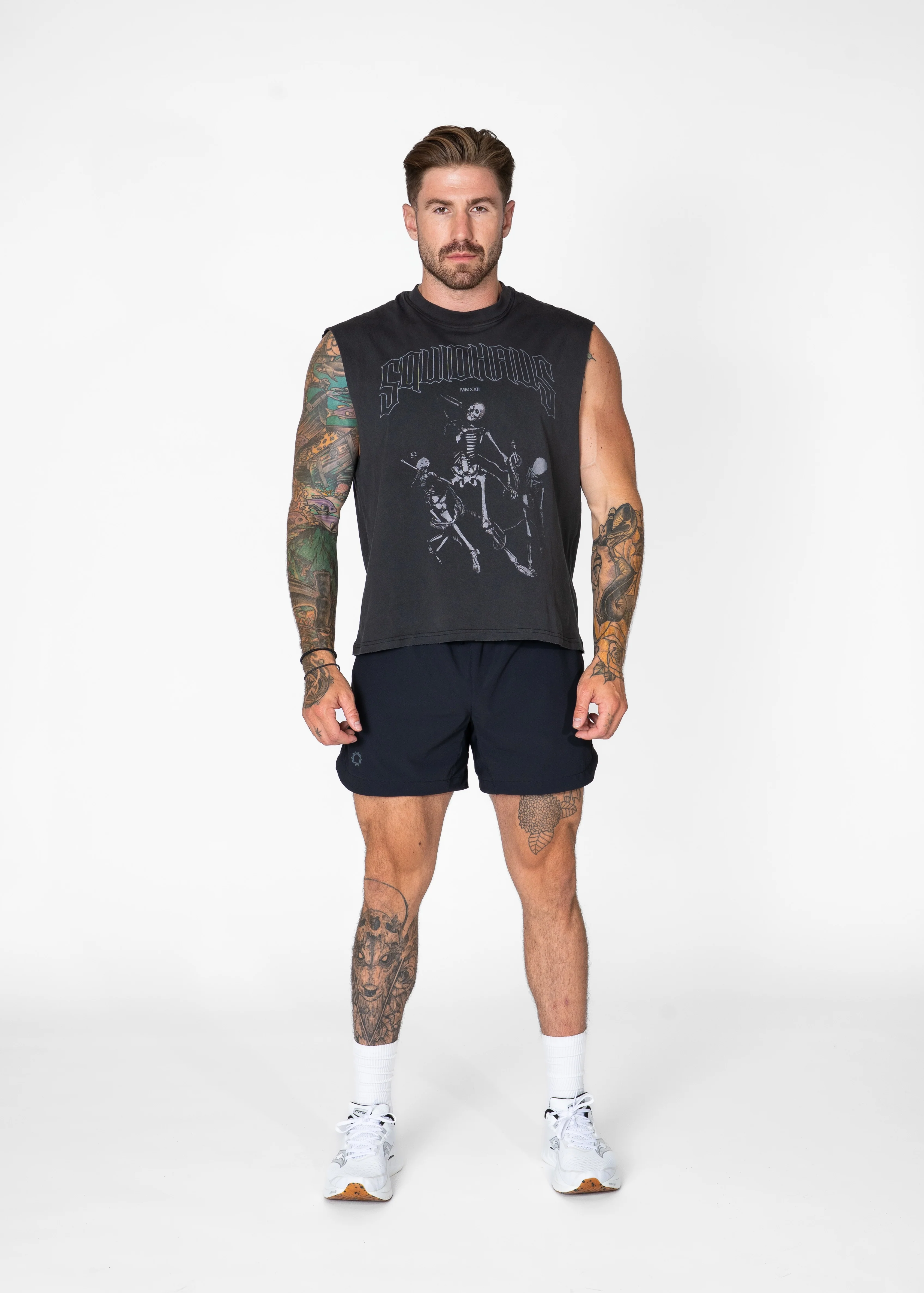 Vintage Cropped Relaxed Cut Off Tee - Image 4