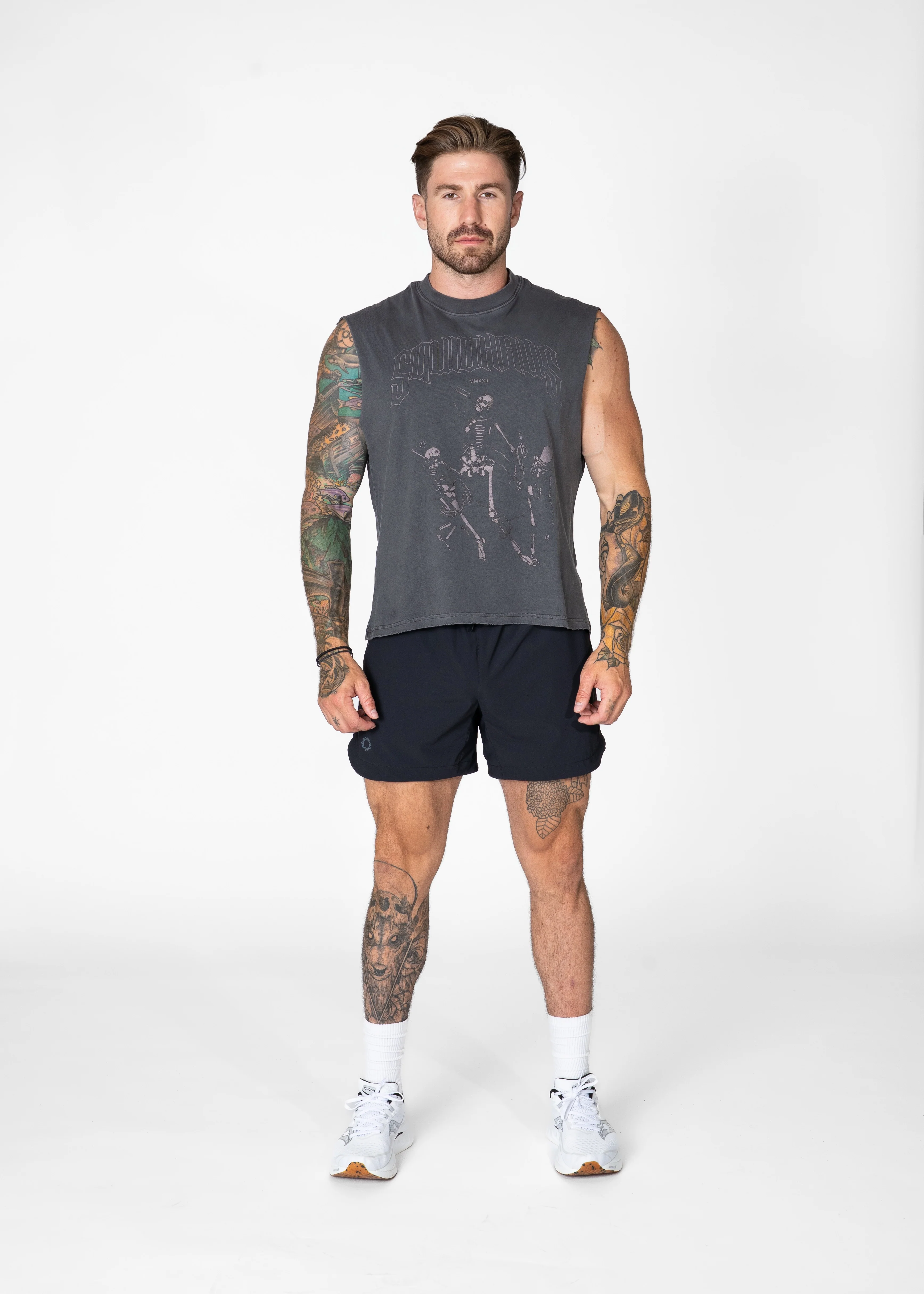 Vintage Cropped Relaxed Cut Off Tee - Image 6