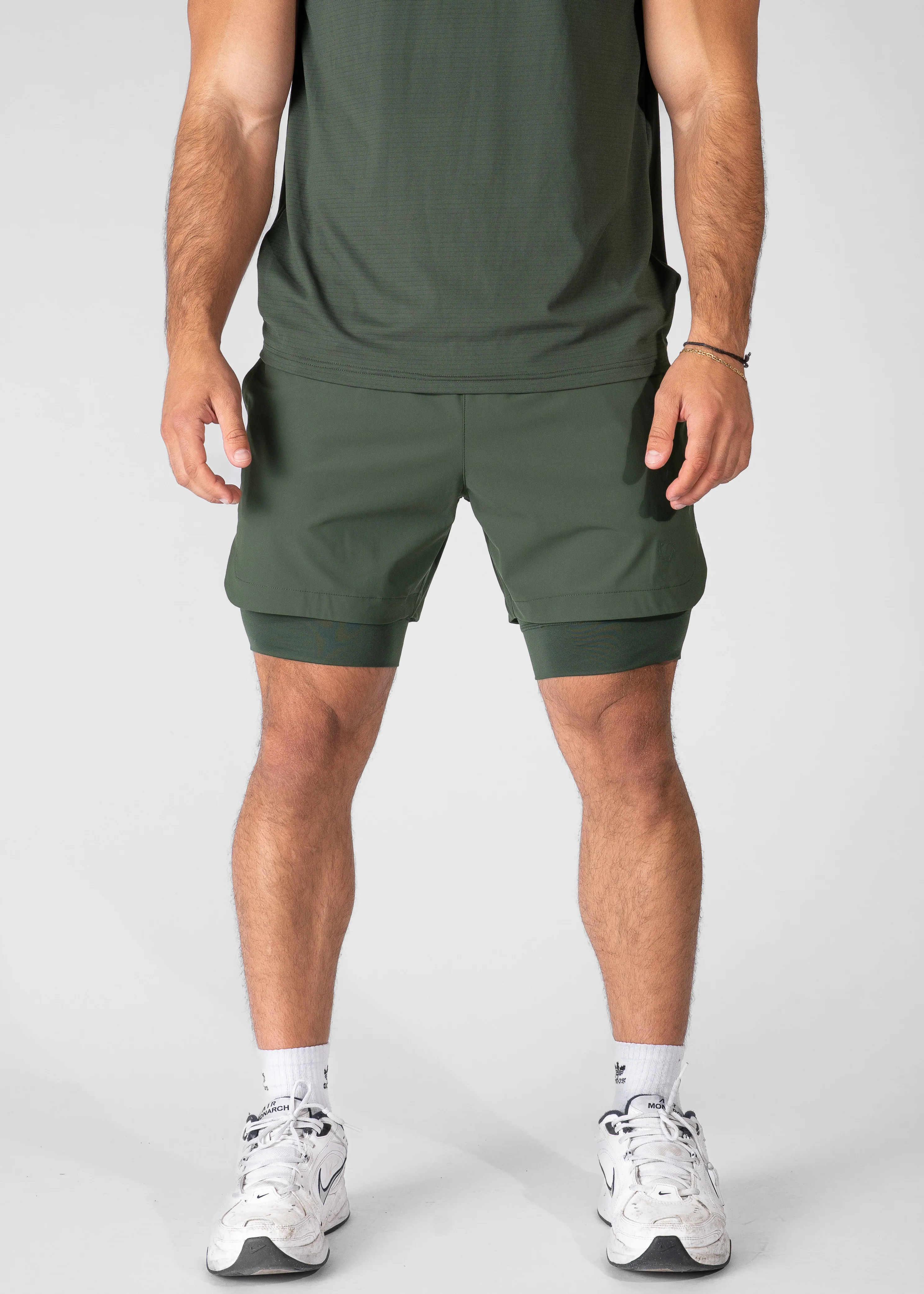Core Hybrid Liner Shorts 5" Inseam - Image 15