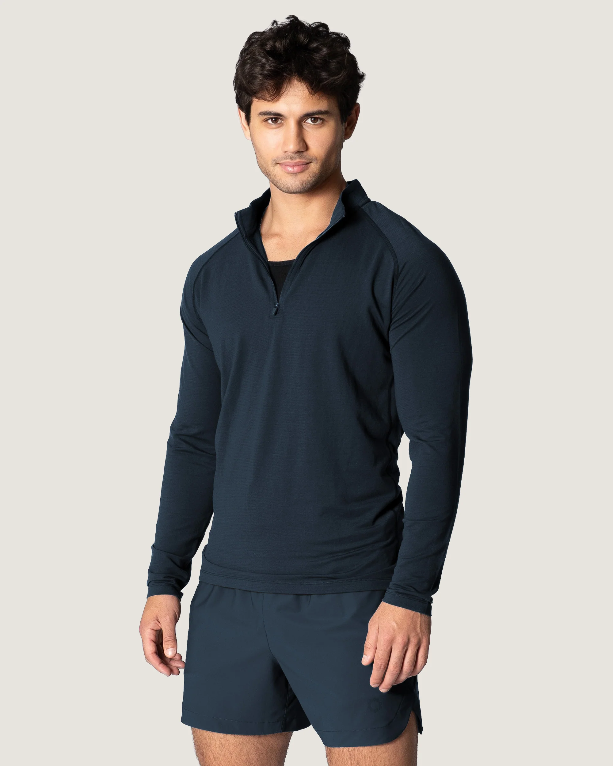 Fitted Performance Quarter Zip - Image 13
