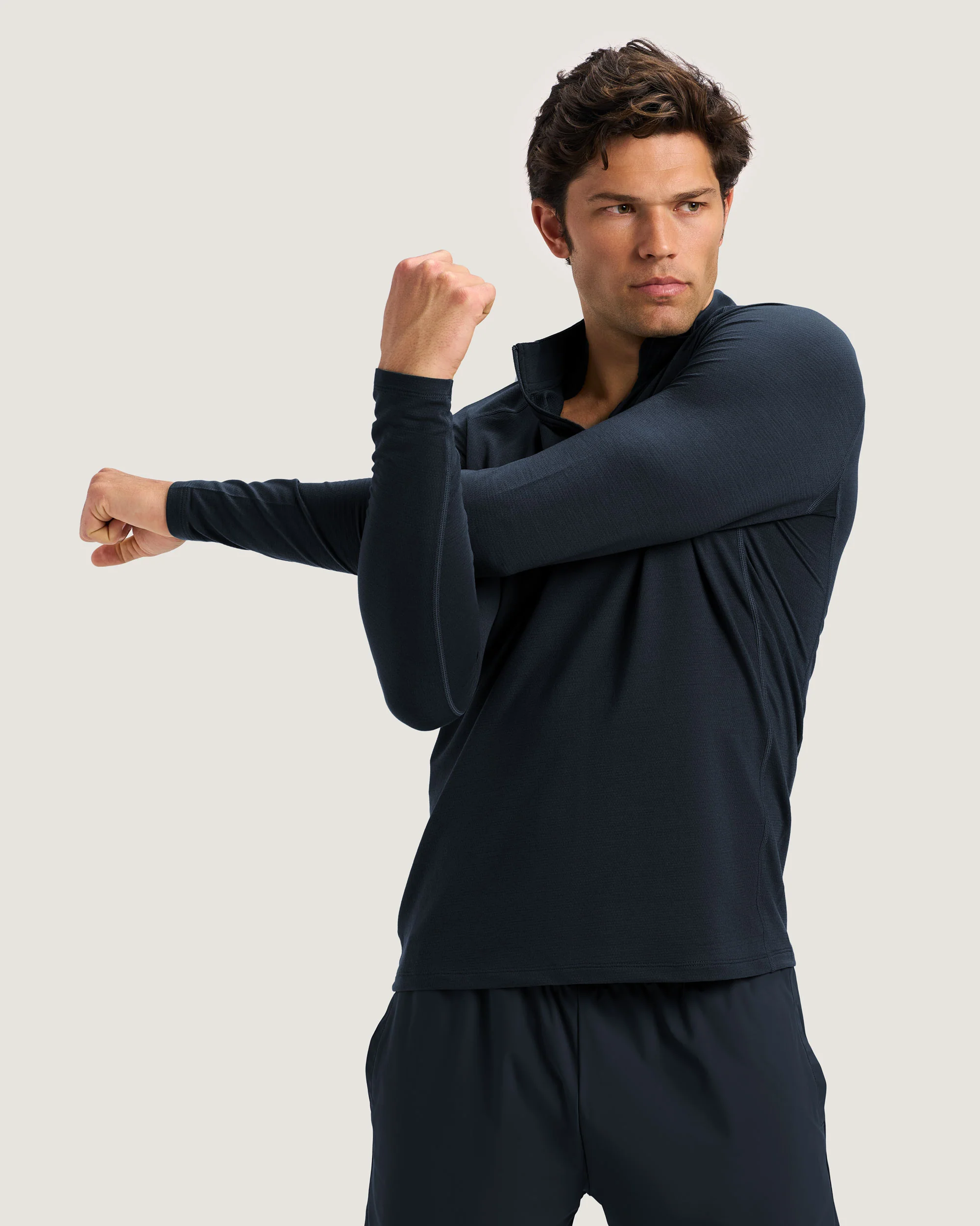 Fitted Performance Quarter Zip - Image 18