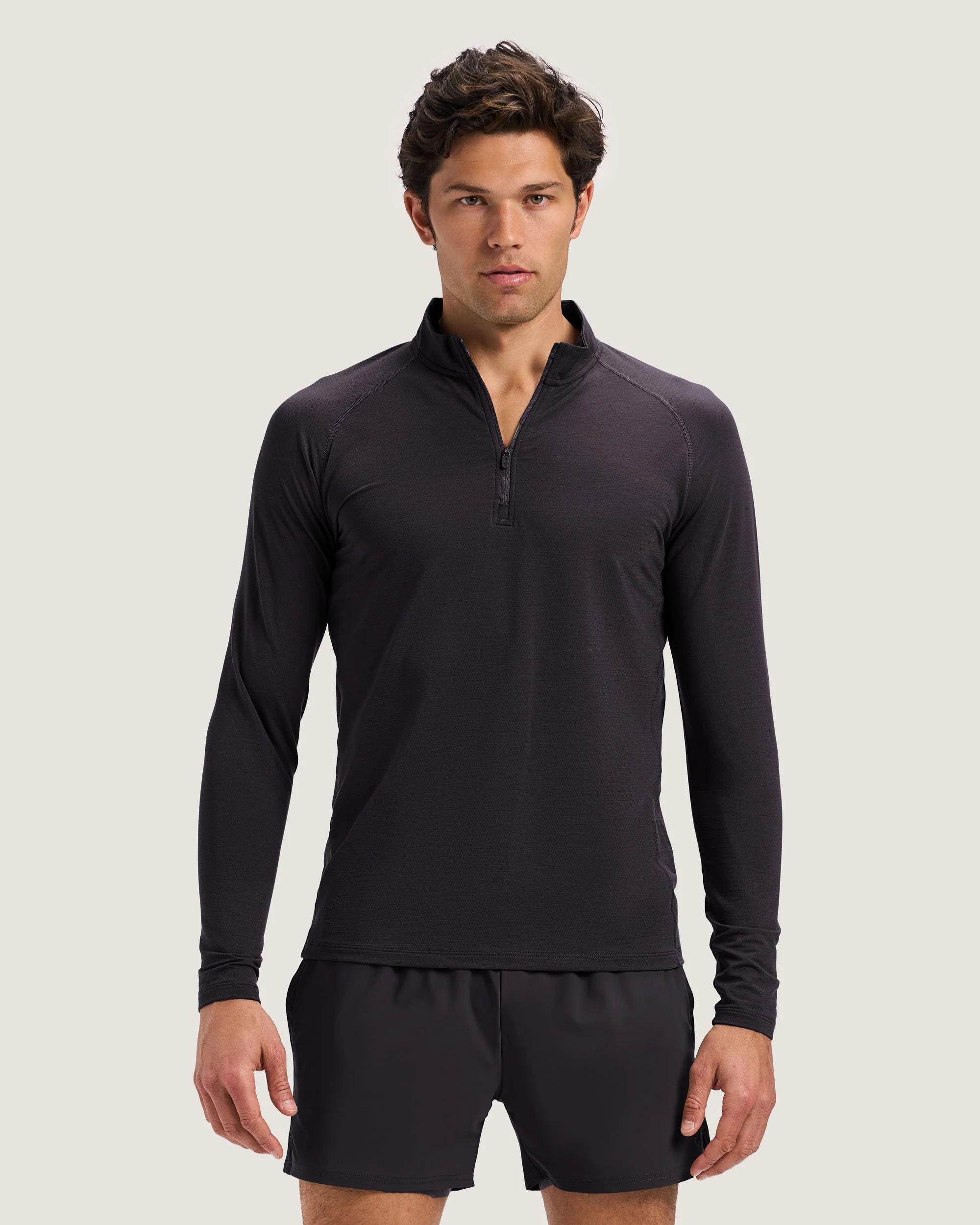 Fitted Performance Quarter Zip - Image 21