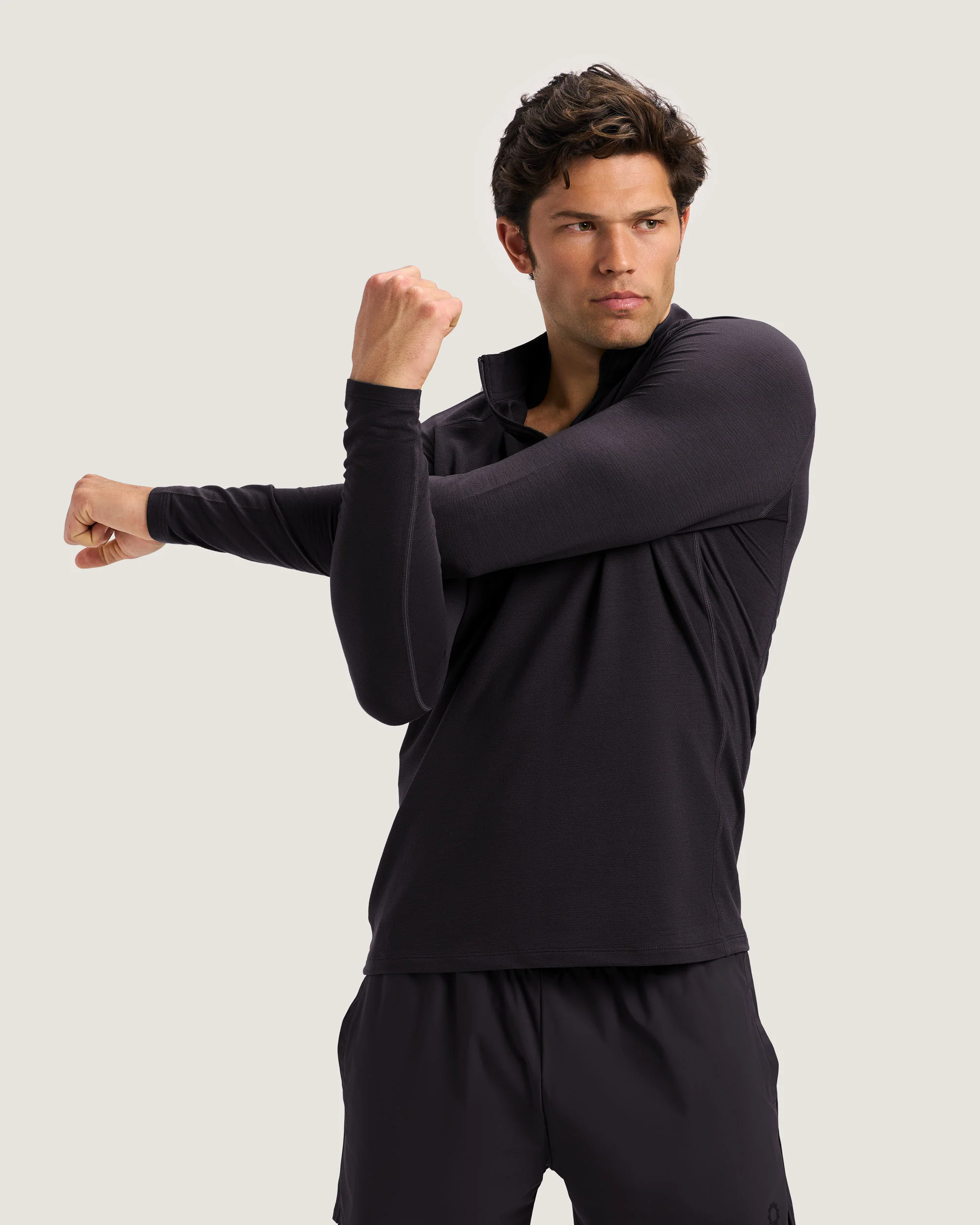 Fitted Performance Quarter Zip - Image 24