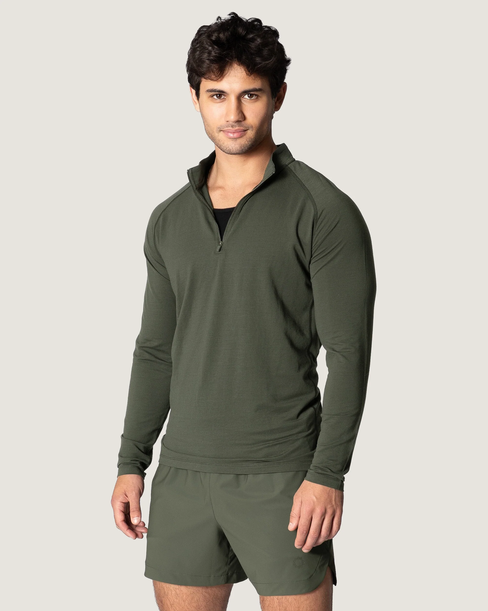 Fitted Performance Quarter Zip - Image 25