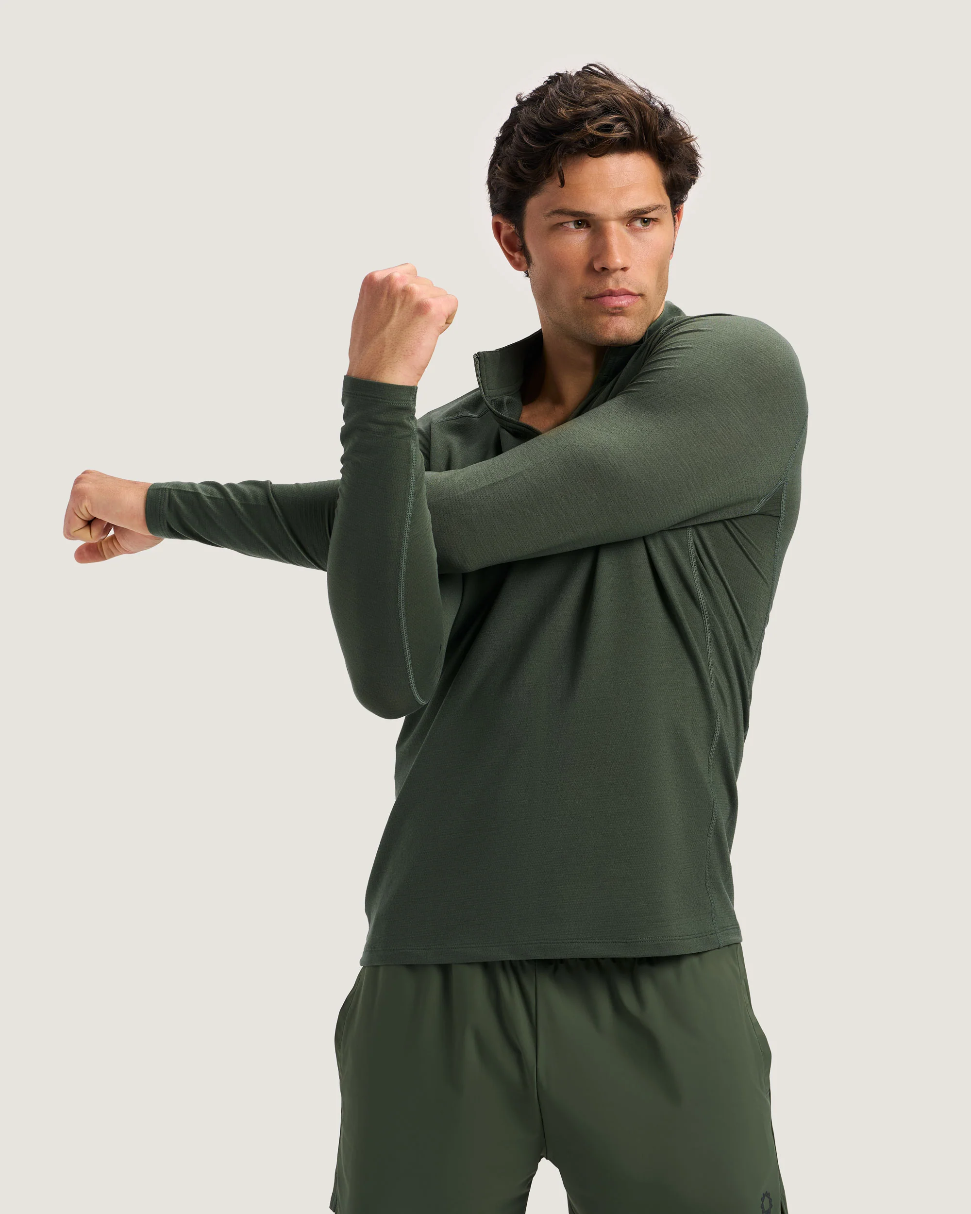 Fitted Performance Quarter Zip - Image 30