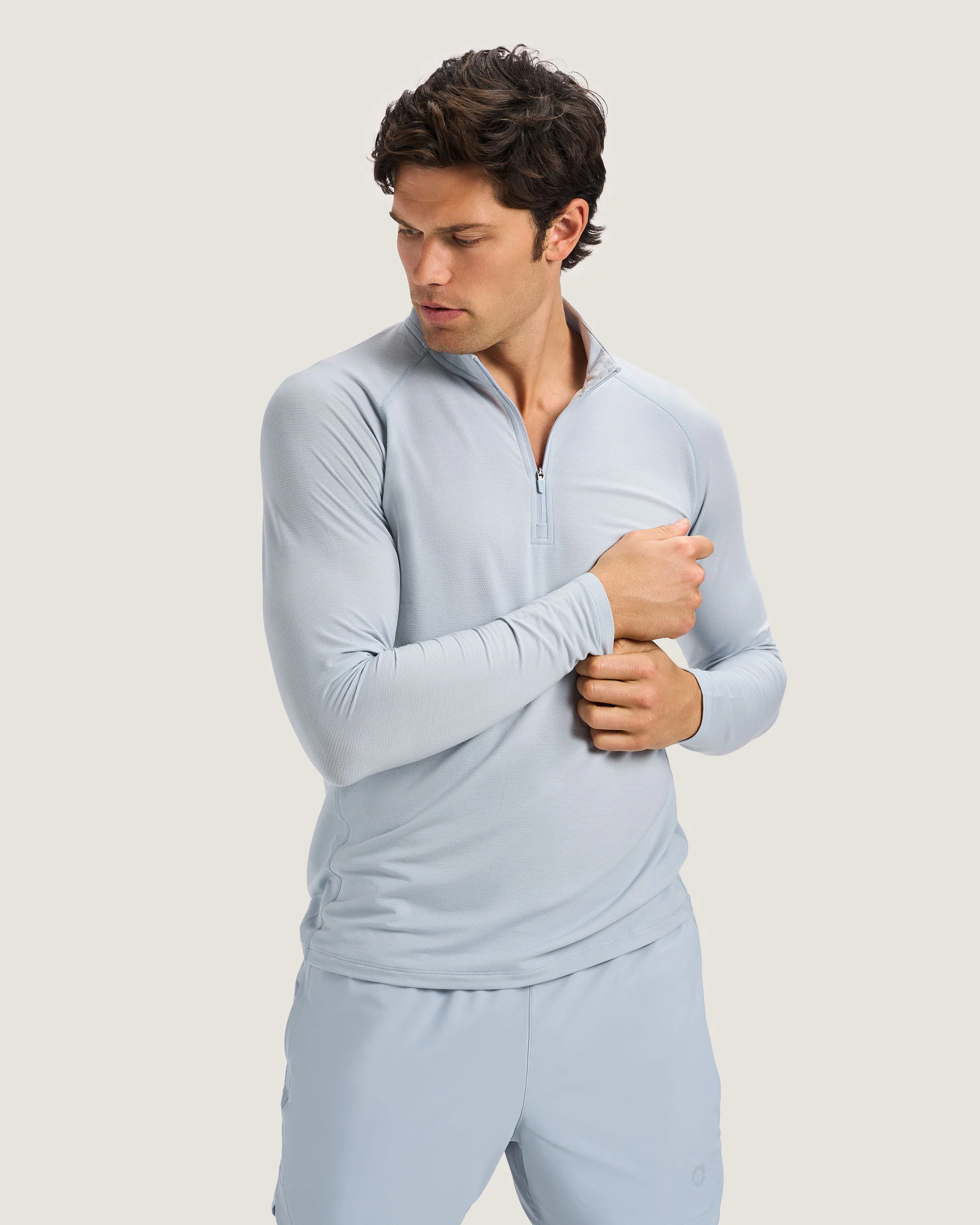 Fitted Performance Quarter Zip - Image 36