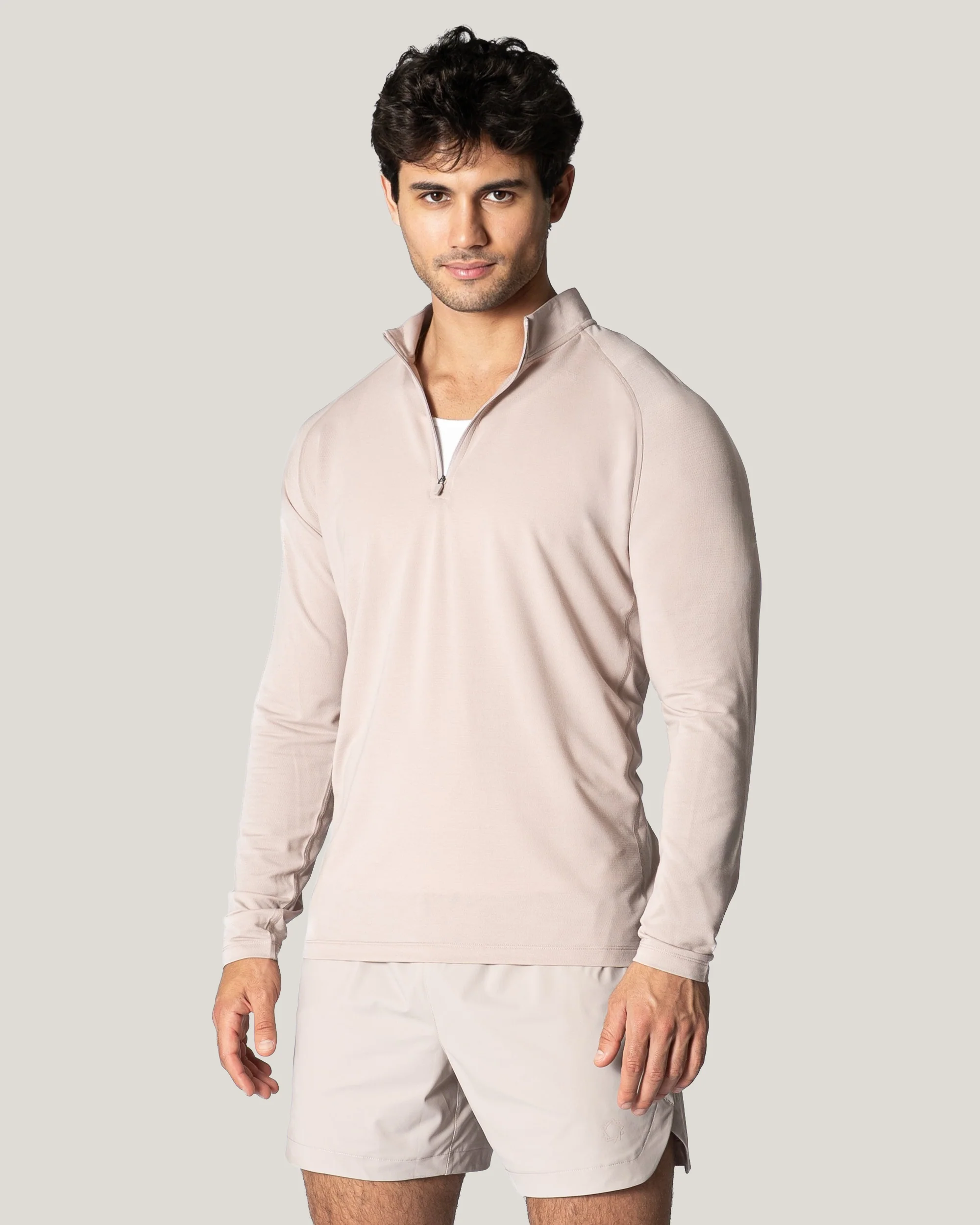 Fitted Performance Quarter Zip - Image 37