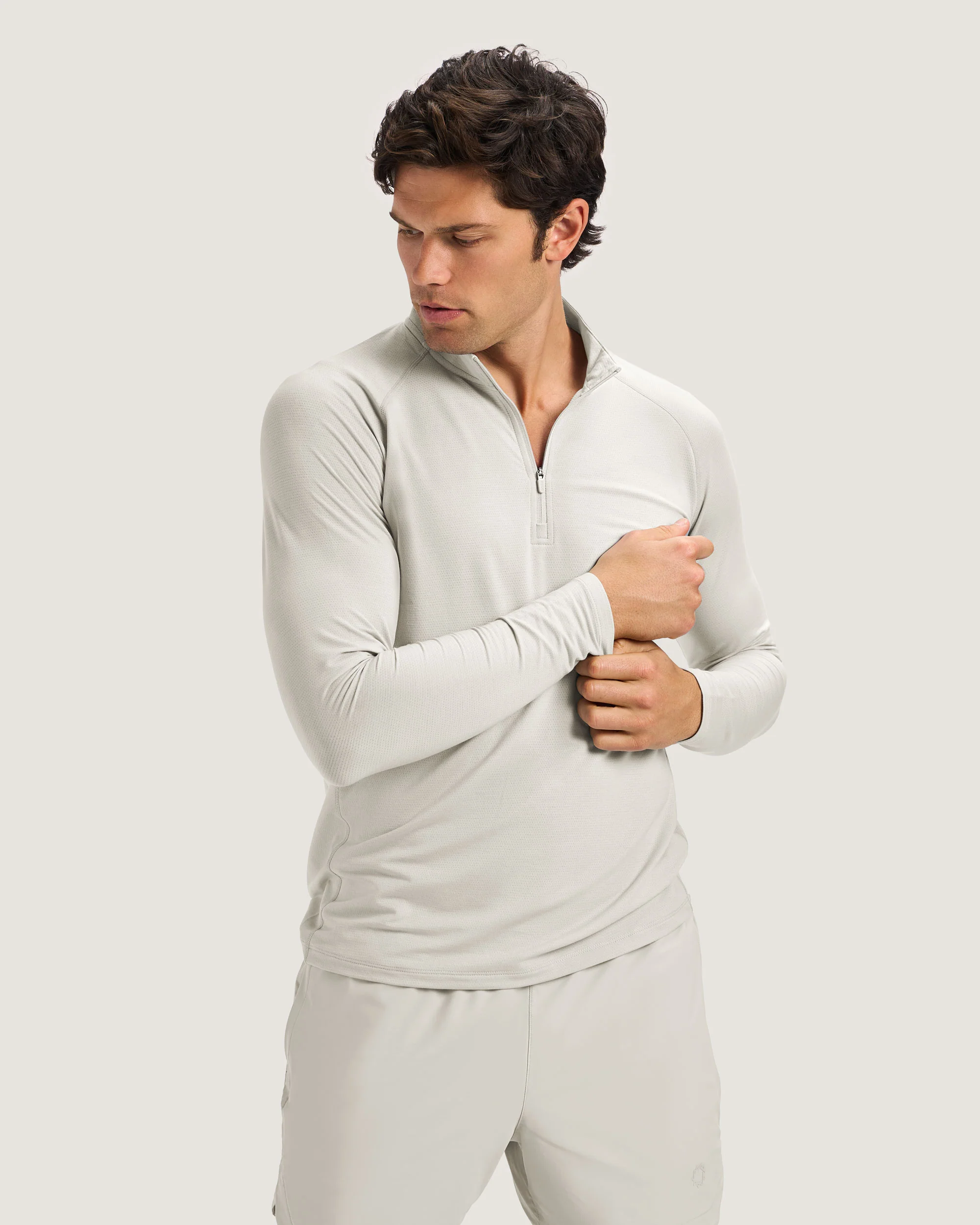 Fitted Performance Quarter Zip - Image 42