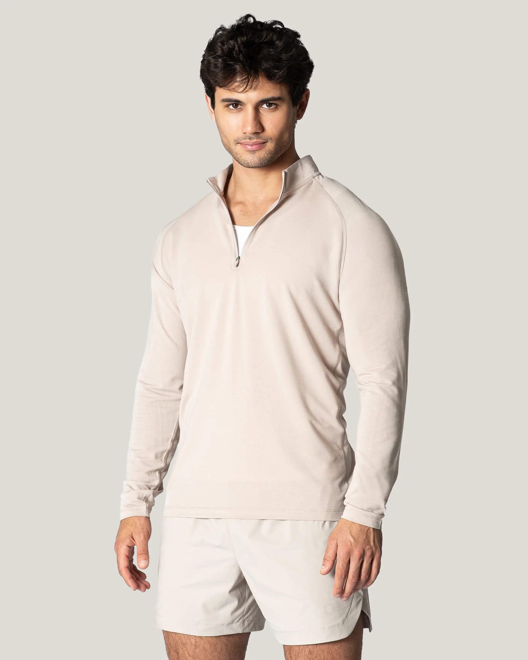 Fitted Performance Quarter Zip - Image 43