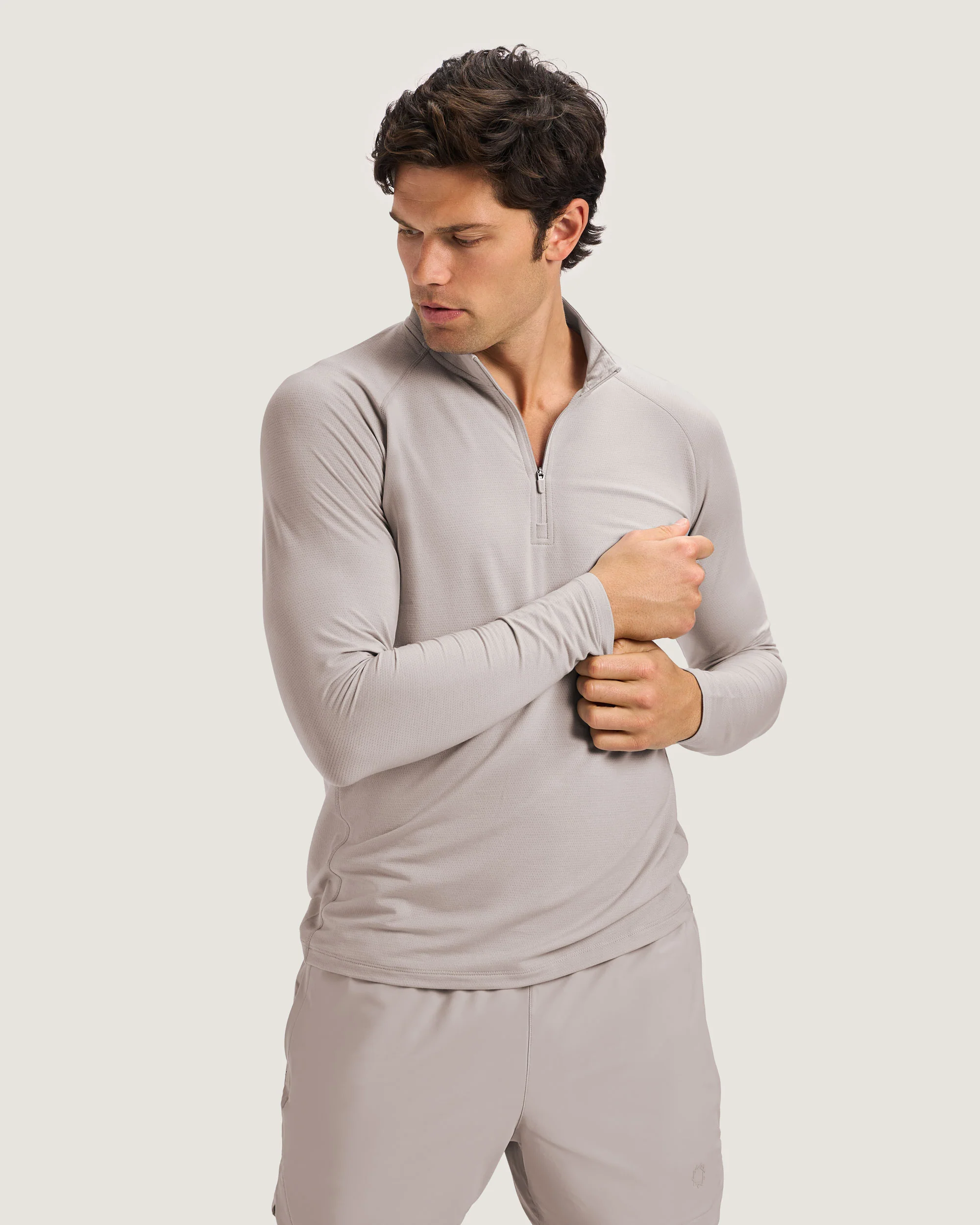 Fitted Performance Quarter Zip - Image 48