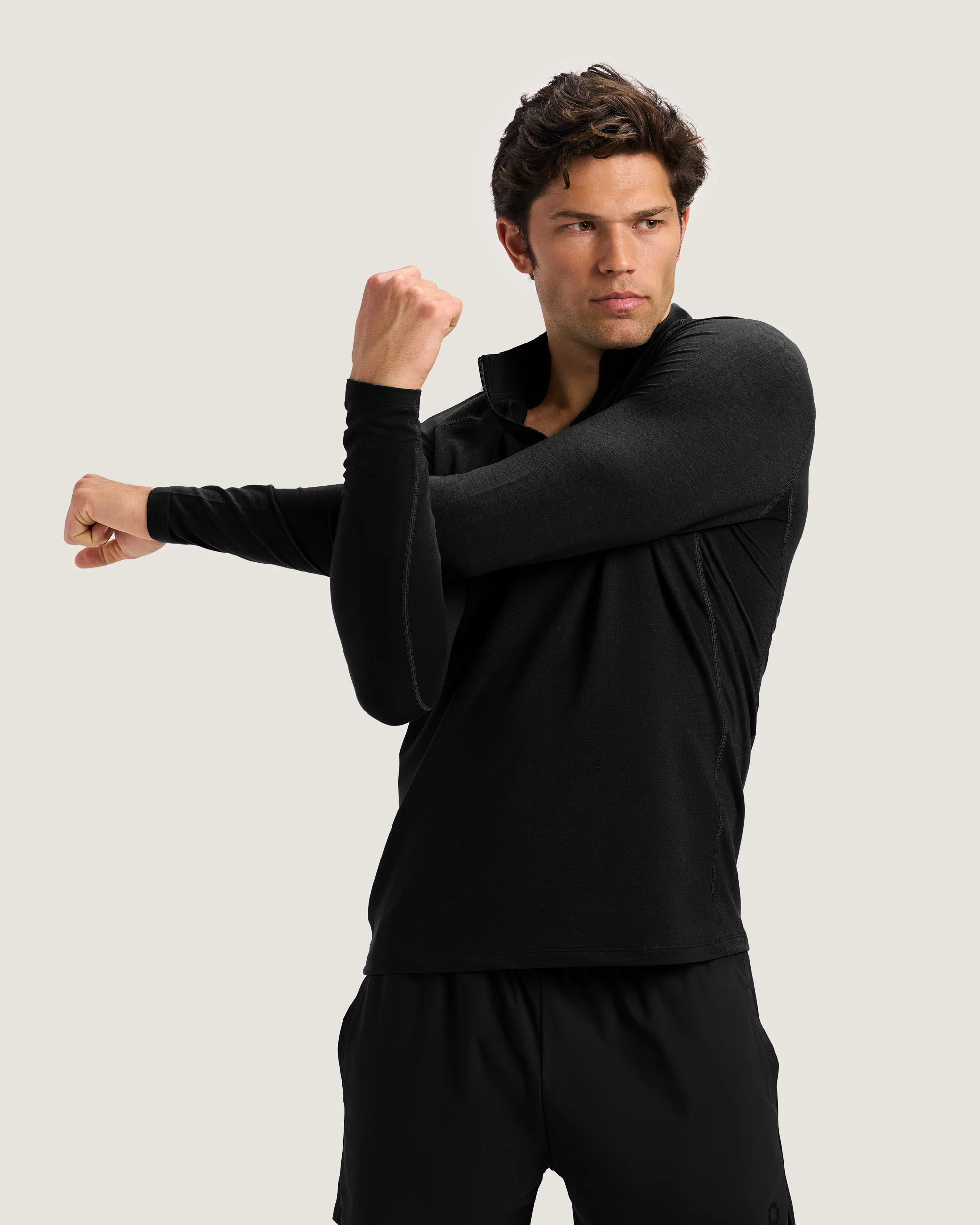 Fitted Performance Quarter Zip - Image 6