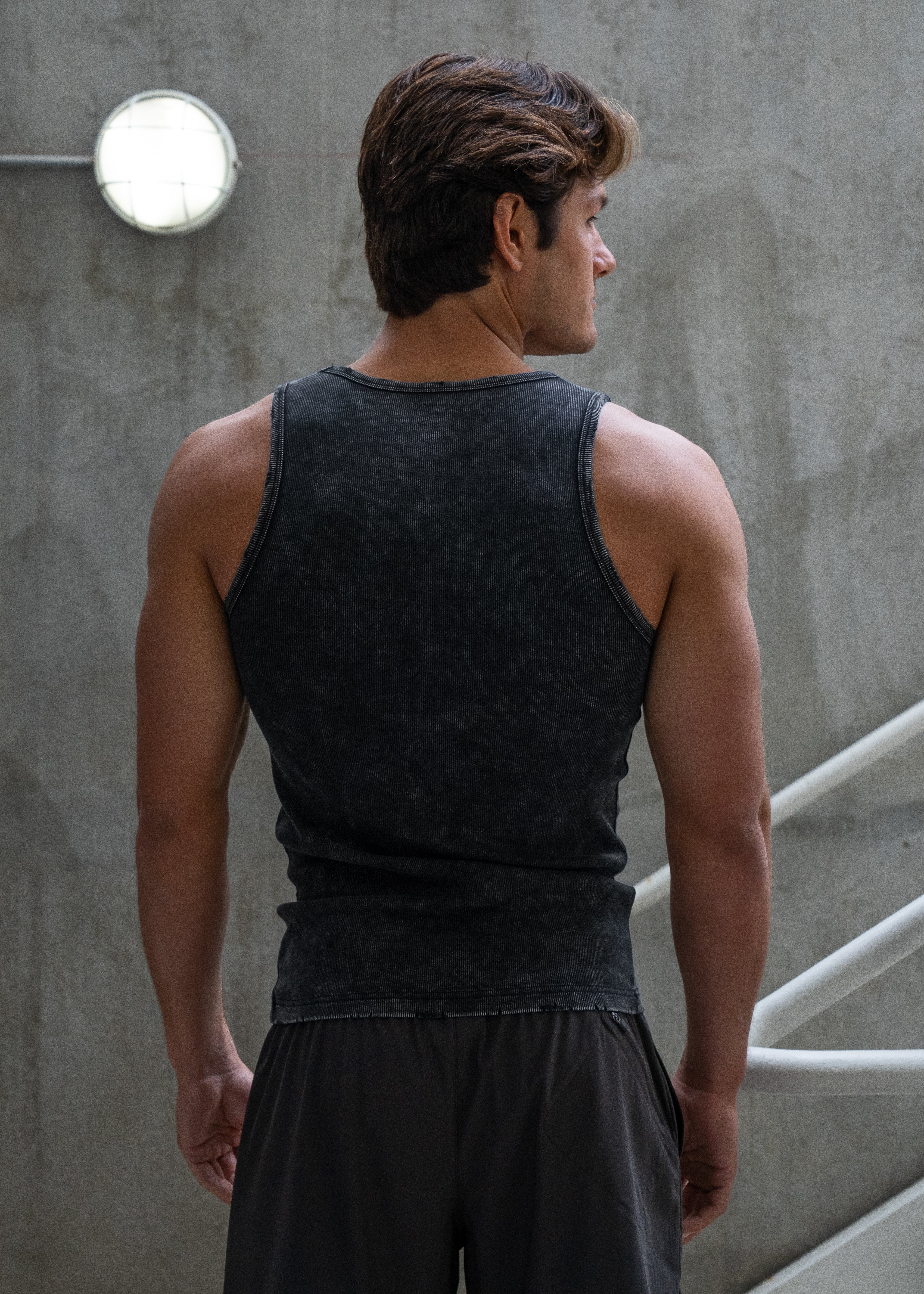 Premium Ultra-Soft Cotton Distressed Fitted Tank 2 Pack - Image 11