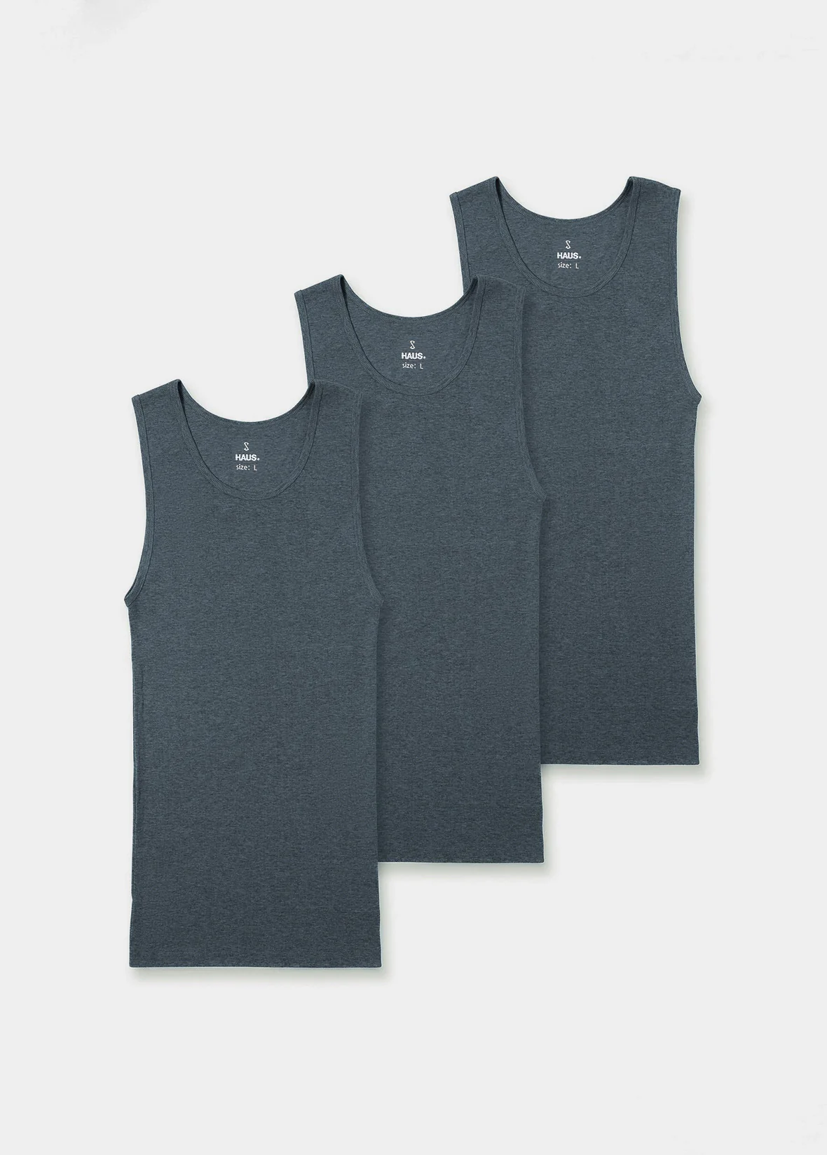 Premium Ultra-Soft Cotton Fitted Tank 3 Pack - Image 6