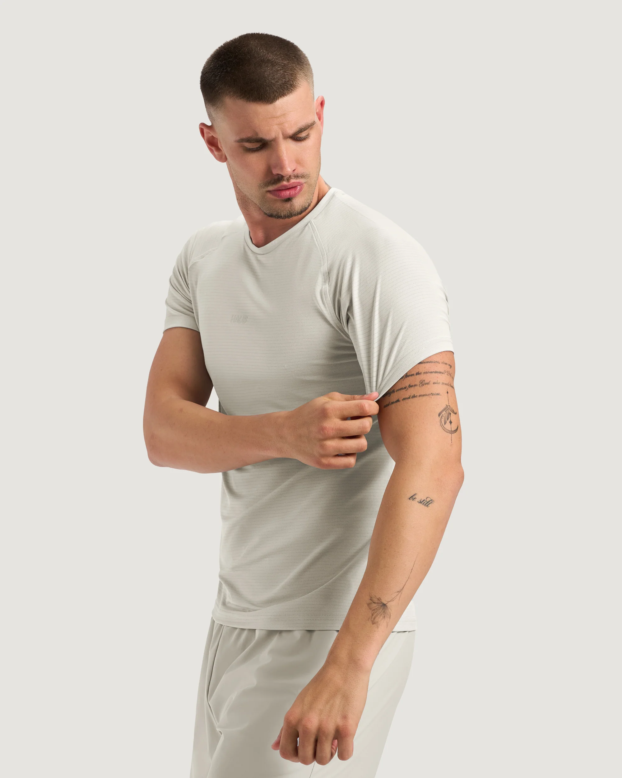 Essentials Short Sleeve Athletic Fitted Tee - Image 20