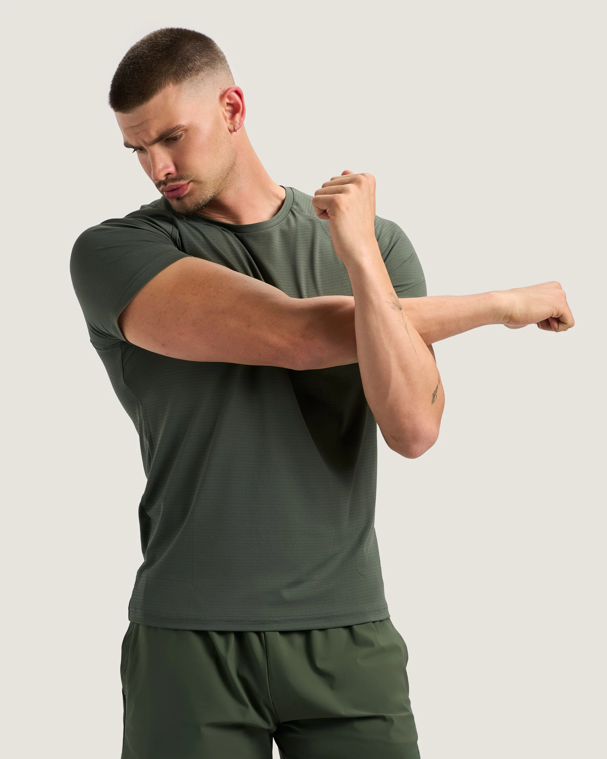 Essentials Short Sleeve Athletic Fitted Tee - Image 24