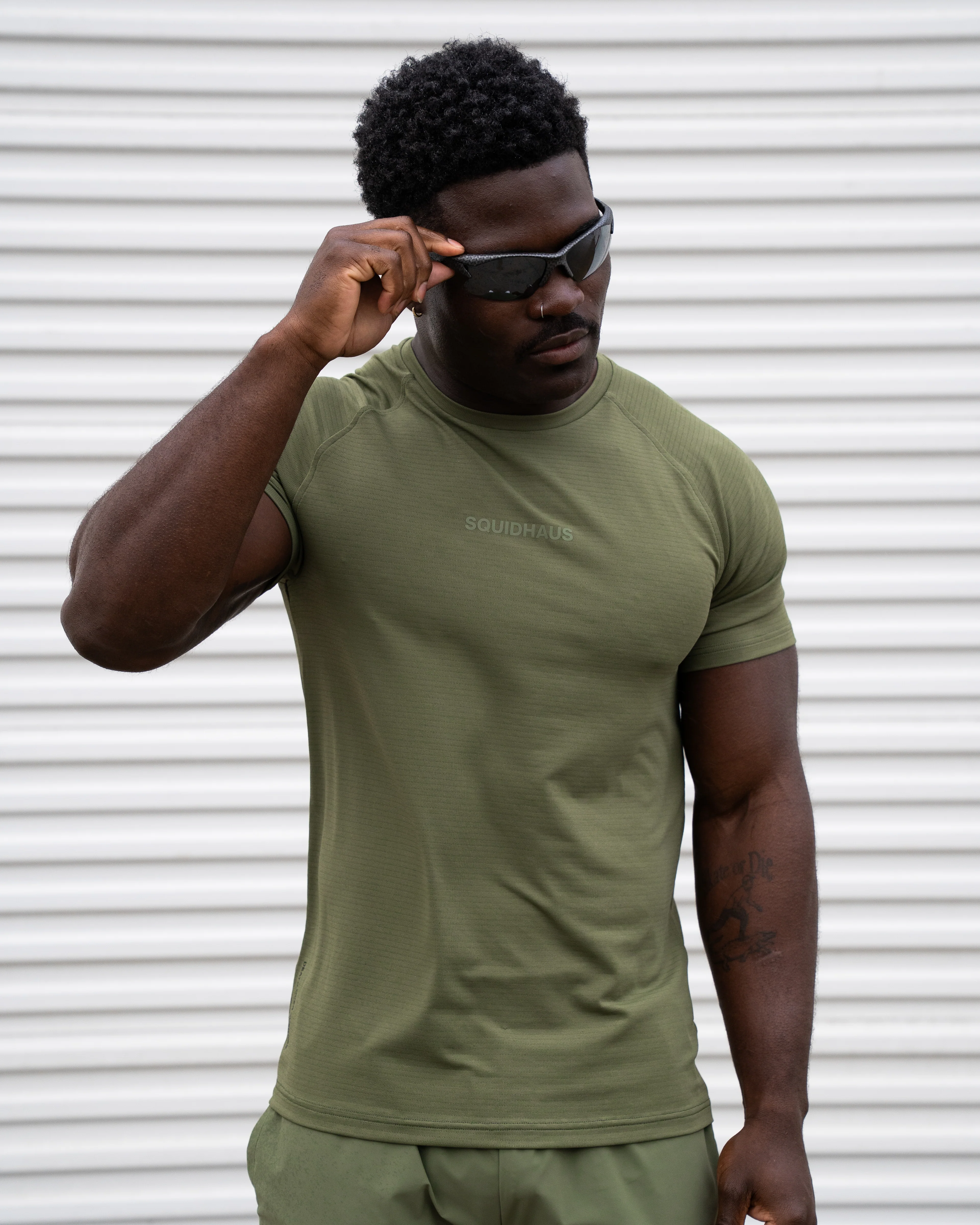 Essentials Short Sleeve Athletic Fitted Tee - Image 25