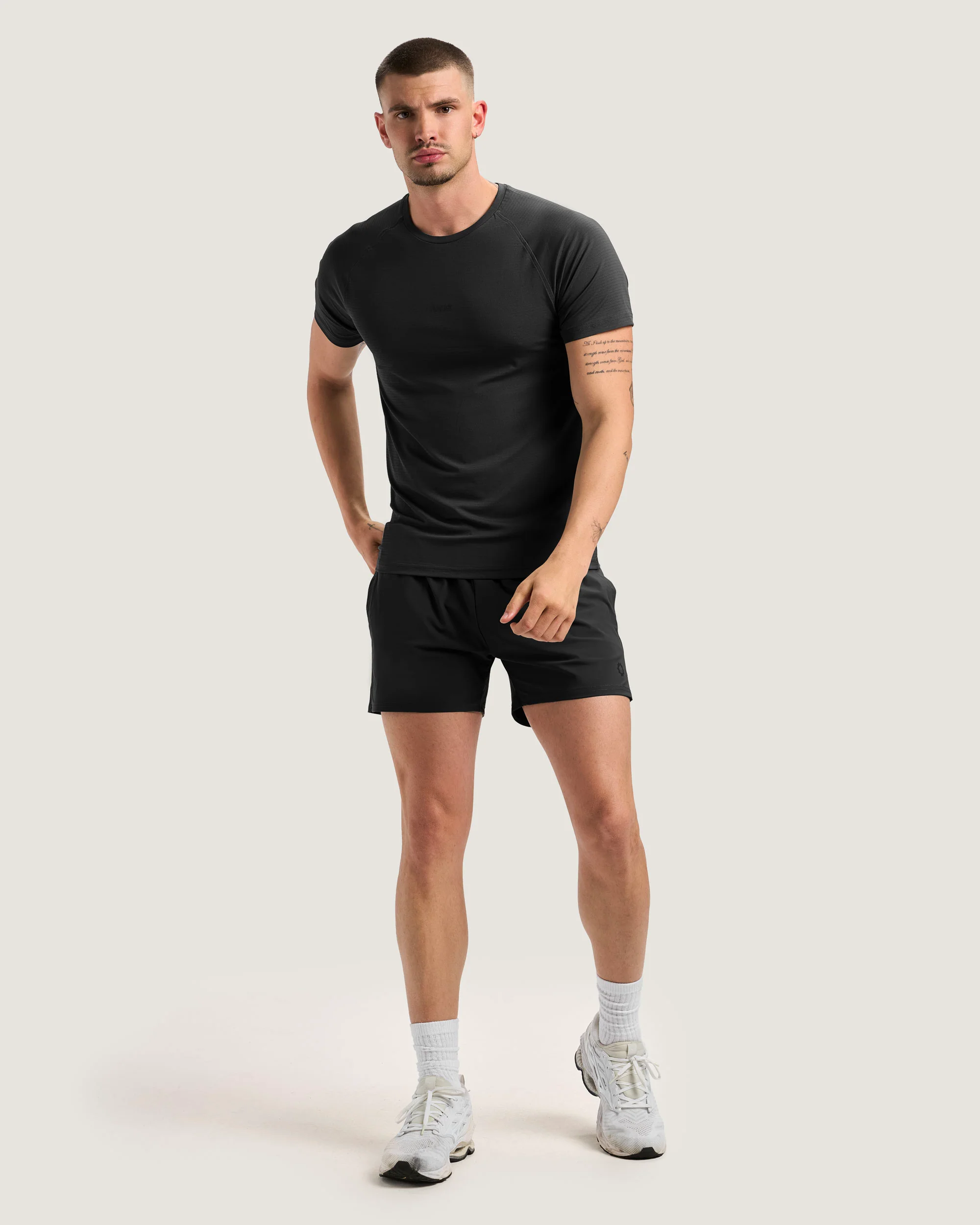 Essentials Short Sleeve Athletic Fitted Tee - Image 3