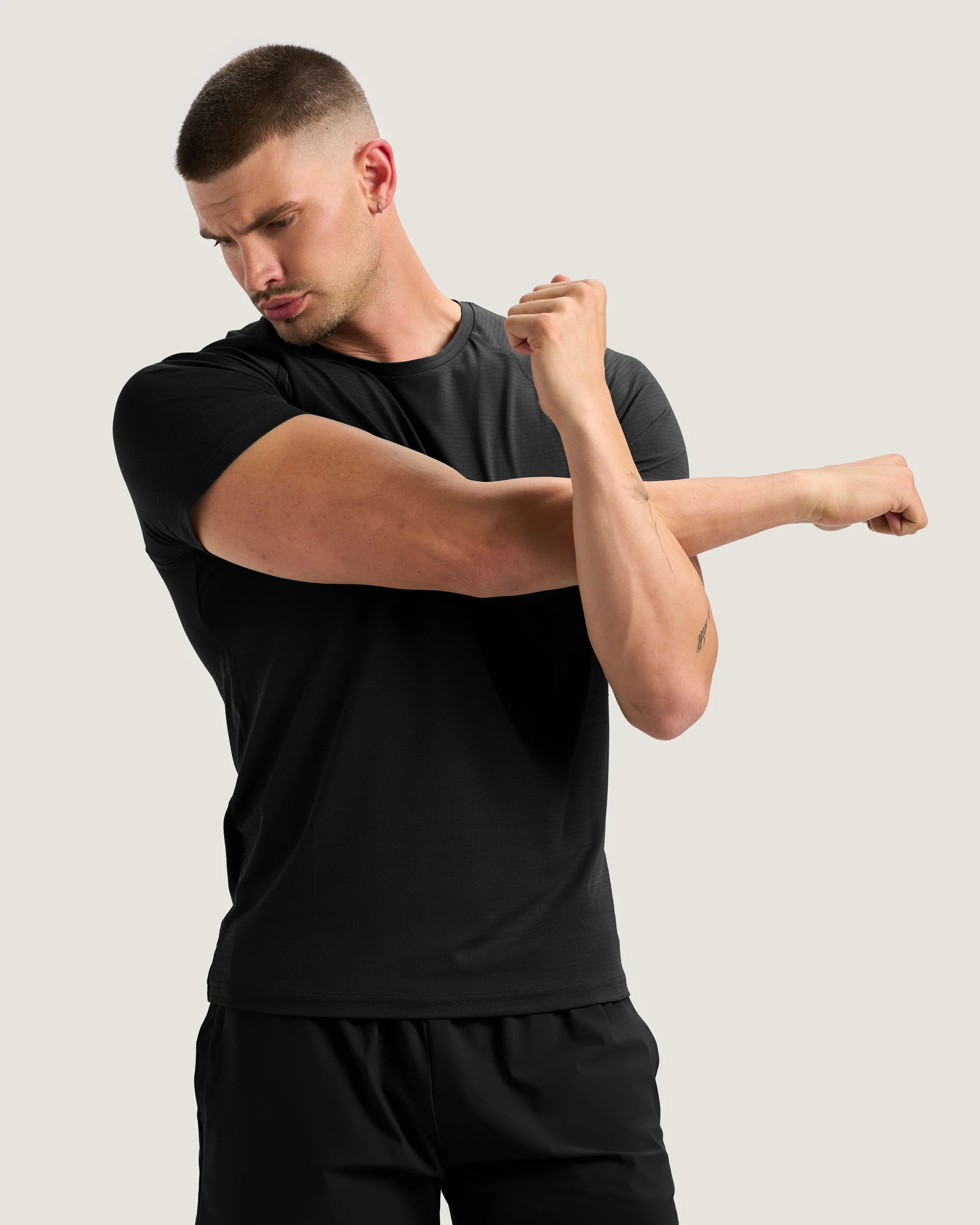 Essentials Short Sleeve Athletic Fitted Tee - Image 4