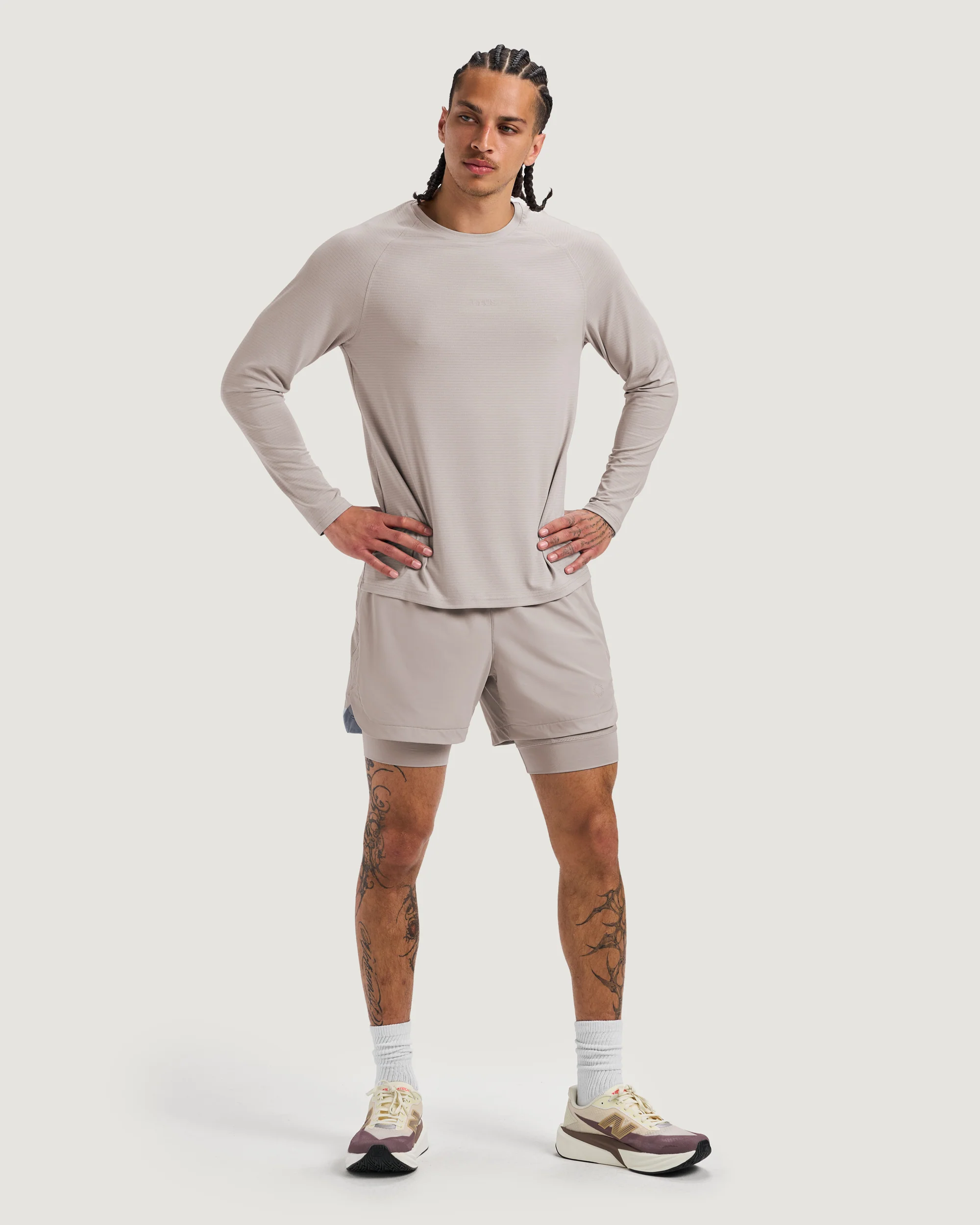 Essentials Long Sleeve Athletic Fitted Tee - Image 36