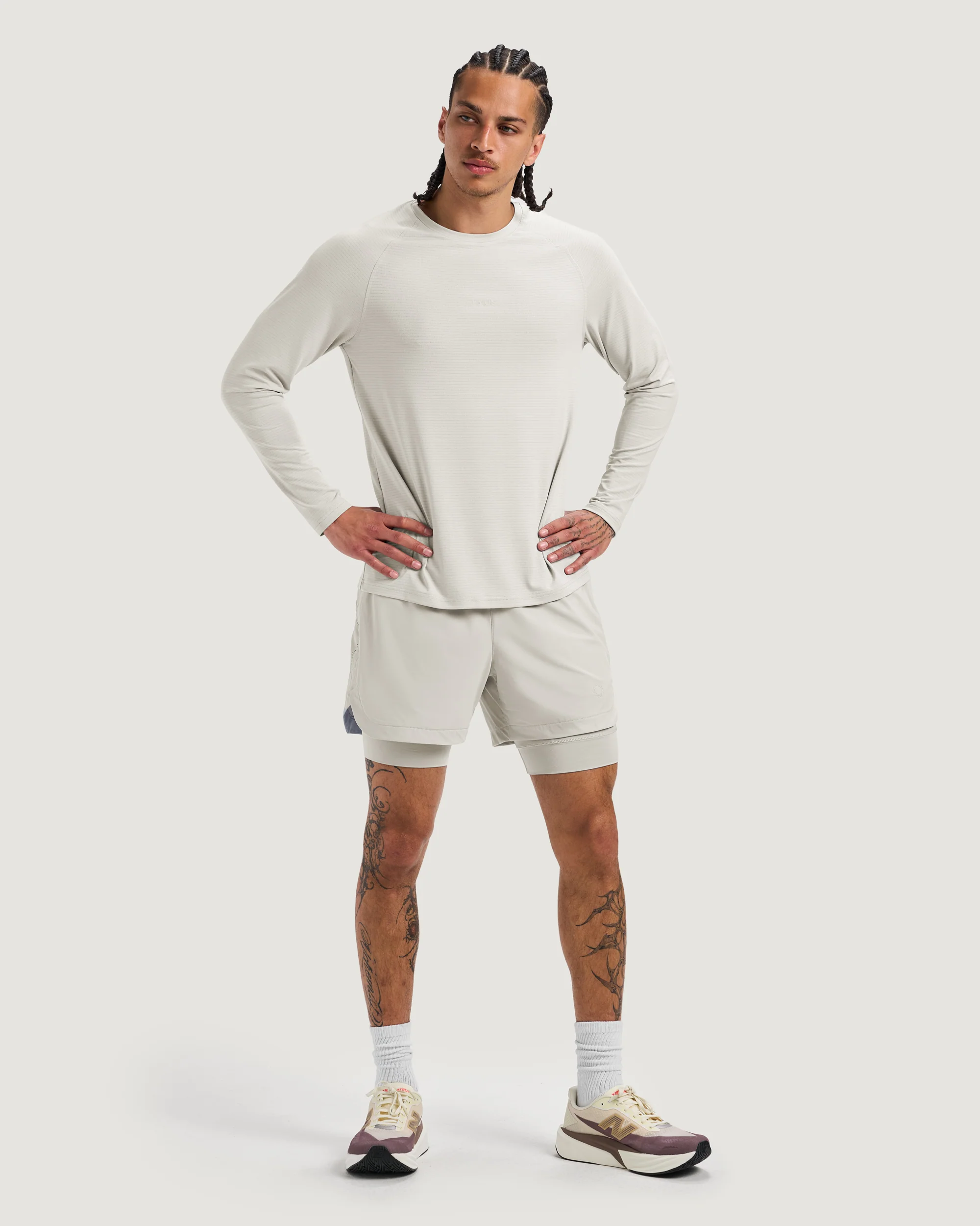 Essentials Long Sleeve Athletic Fitted Tee - Image 40