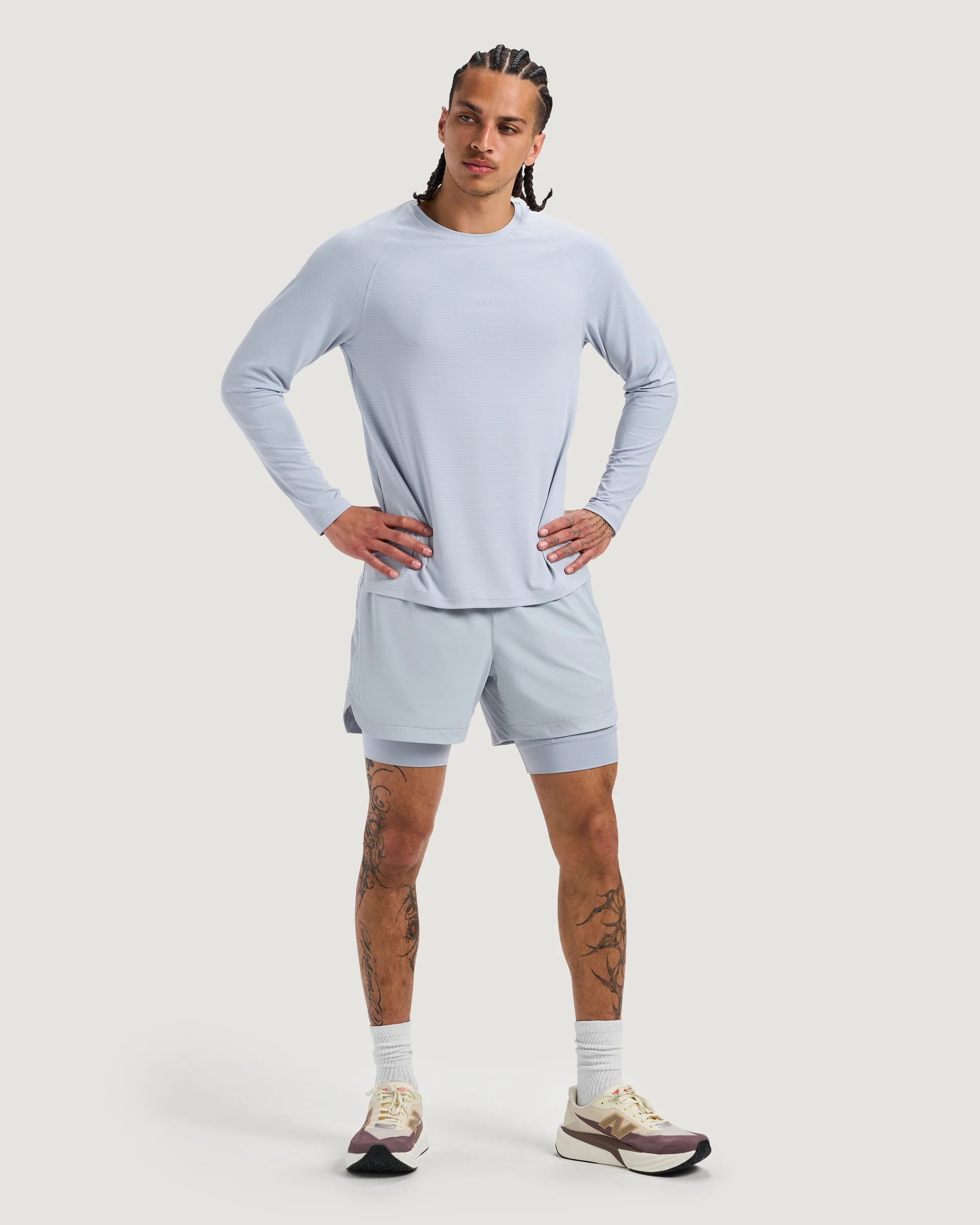 Essentials Long Sleeve Athletic Fitted Tee - Image 44