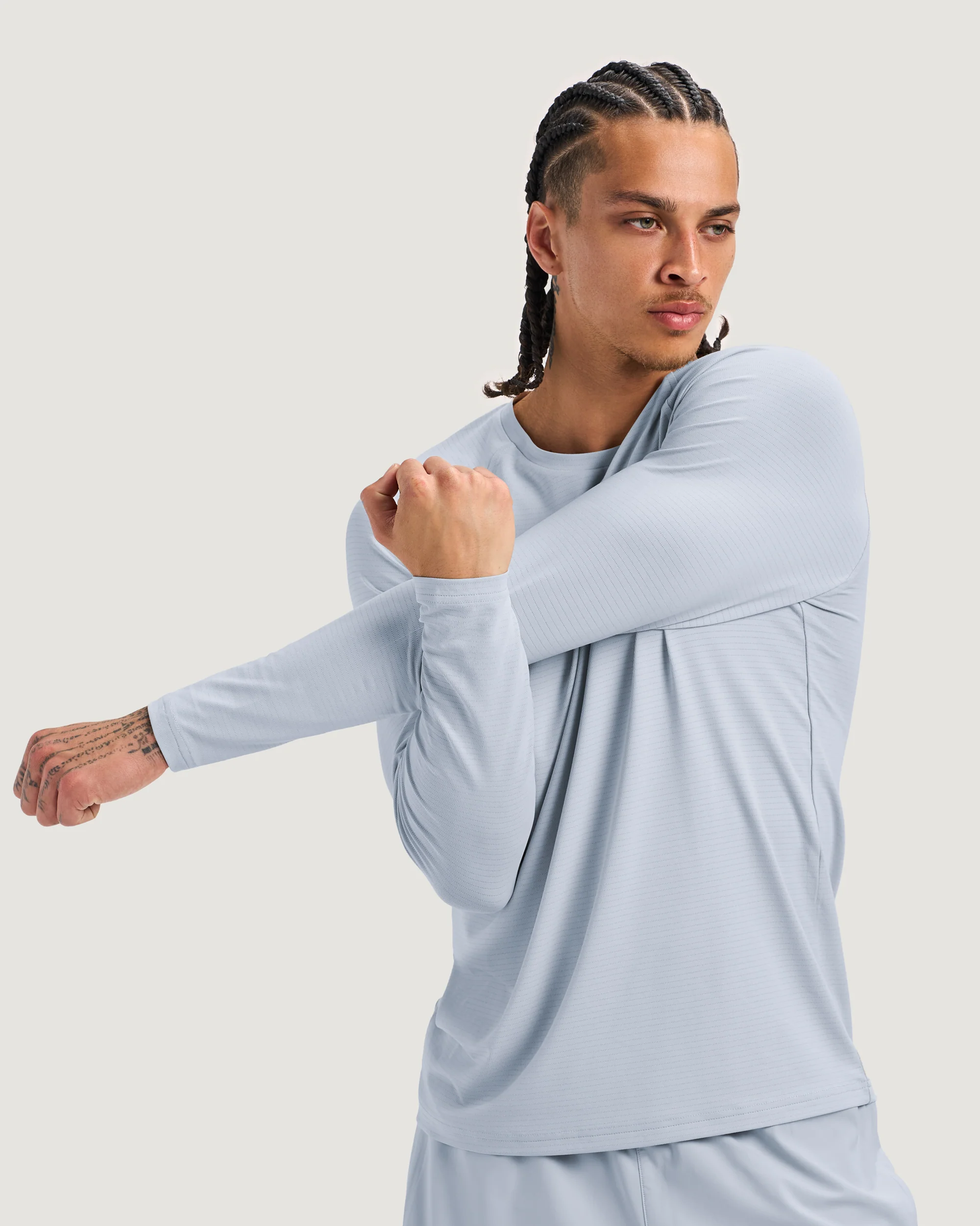 Essentials Long Sleeve Athletic Fitted Tee - Image 45